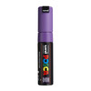 POSCA 8K Paint Marker Broad Chisel Tip 8mm-Violet - 5A00317H-1H2W8