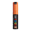 POSCA 8K Paint Marker Broad Chisel Tip 8mm-Orange - 5A00317H-1H2WP