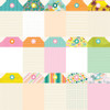 25 Pack - Just Beach Double-Sided Cardstock 12"X12"-Tags Elements - JBY12-22310
