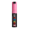 POSCA 8K Paint Marker Broad Chisel Tip 8mm-Pink - 5A00317H-1H2WS