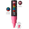 POSCA 8K Paint Marker Broad Chisel Tip 8mm-Pink - 5A00317H-1H2WS