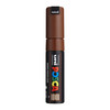 POSCA 8K Paint Marker Broad Chisel Tip 8mm-Brown - 5A00317H-1H2WW