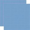 25 Pack - Bold Gingham Double-Sided Cardstock 12"X12"-Sea Gingham - 5A002KVH-1GMD4 - 810179812577
