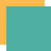 25 Pack - Mercantile Double-Sided Cardstock 12"X12"-Teal/ Yellow - 5A002KXH-1GMFM - 810179815233