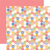 25 Pack - Blossoms And Bees Double-Sided Cardstock 12"X12"-Bright Hexagons - 5A002KT6-1GM58 - 810179812874