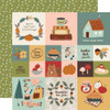 25 Pack - Cider & Donuts Double-Sided Cardstock 12"X12"-2X2/4X4 Elements - 5A0029QD-1GD2F - 810150772654