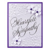 Spellbinders BetterPress Plate By Paul Antonio-Heartfelt Sympathy - 5A0032LV-1H4BF