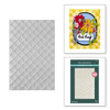 Spellbinders 3D Embossing Folder From Cheerful Chirps-Bamboo Screen - 5A0032LL-1H4BW