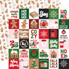 25 Pack - Santa's Christmas Delivery Double-Sided Cardstock 12"X12"-2X2 Journaling Cards - 5A0033MC-1H5DZ - 810192592456