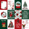 25 Pack - Santa Claus Double-Sided Cardstock 12"X12"-3X4 Journaling Cards - 5A0033PT-1H5FC