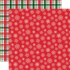 25 Pack - Santa's Christmas Delivery Double-Sided Cardstock 12"X12"-Snowflake Season - 5A0033MC-1H5FW - 810192592401