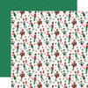 25 Pack - Christmas Express Double-Sided Cardstock 12"X12"-Santa's Elves - 5A0033F2-1H547 - 810192592210