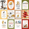 25 Pack - Winnie The Pooh Autumn Double-Sided Cardstock 12"X12"-3X4 Journaling Cards - 5A0033BQ-1H526