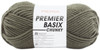 3 Pack - Premier Basix Chunky Yarn-Lichen - 1145-35 - 847652094557