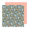 25 Pack - Pebbles Sunny Bloom Double-Sided Cardstock 12"X12"-Bunnies - SNBL12-30107 - 765468073620