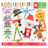 4 Pack - Colorbok Kids Christmas Holiday Ornament Kit-Popsicle Stick - 5A0039DT-1H8M7 - 718813534840
