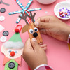 4 Pack - Colorbok Kids Christmas Holiday Ornament Kit-Popsicle Stick - 5A0039DT-1H8M7
