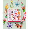Colorbok Kids Christmas Holiday Ornament Kit-Popsicle Stick - 5A0039DT-1H8M7