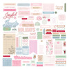 Spellbinders Rosie's Studio Cardstock Diecut Ephemera-Peppermint Twist Sentiments - 5A0039B6-1H8HK
