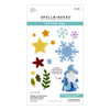 Spellbinders Embellishments Etched Dies by Sandi MacIver-Winter & Christmas - 5A0039BB-1H8HL - 810176107706
