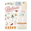 3 Pack - Spellbinders Rosie's Studio Chipboard Stickers-Peppermint Twist - 5A0039B8-1H8H5