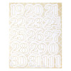 3 Pack - Spellbinders Rosie's Studio Cardstock Number Stickers-Peppermint Twist - 5A0039BT-1H8GT