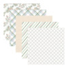 Spellbinders Rosie's Studio 12x12" Designer Paper Pack-Peppermint Twist - 5A0039BP-1H8GM