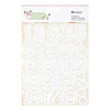 Spellbinders Rosie's Studio Cardstock Number Stickers-Peppermint Twist - 5A0039BT-1H8GT - 9420041691172