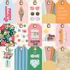 25 Pack - Sunny Days Double-Sided Cardstock 12"X12"-Tag Elements - 5A002WXR-1GXV9