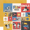 25 Pack - Say Cheese Classic Mouse Double-Sided Cardstock 12"X12"-2X2/4X4 Elements - 5A0029TG-1GD88 - 810150773934