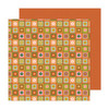 25 Pack - Jen Hadfield Groovy Darlin' Double-Sided Cardstock 12"X12"-Granny Square - A500264B-G18YC - 765468087351