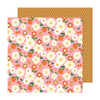 25 Pack - Jen Hadfield Groovy Darlin' Double-Sided Cardstock 12"X12"-Berry Cherry - A500264B-G18YF - 765468087405