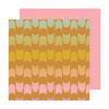 25 Pack - Jen Hadfield Groovy Darlin' Double-Sided Cardstock 12"X12"-Funky - A500264B-G18Z5 - 765468087382