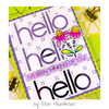 Deco Foil Adhesive Transfer Sheets 5.9" x 5.9"-Oh Hello - 5A0022TC-1G5V1