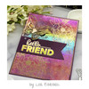 Deco Foil Adhesive Transfer Sheets by Unity 5.9" x 5.9"-Blooming Friendship - 5A0022TJ-1G5V2