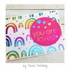 3 Pack - Deco Foil Adhesive Transfer Sheets 5.9" x 5.9"-Love & Kisses - 5A0022T9-1G5TV 3 Pack - Deco Foil Adhesive Transfer Sheets 5.9" x 5.9"-Love & Kisses - 5A0022T9-1G5TV