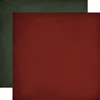 25 Pack - Carta Bella Vintage Market Double-Sided Cardstock 12"X12"-Red/Green - 5A0030KC-1H21P - 810179818852