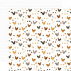 25 Pack - Chickens Double-Sided Cardstock 12"X12"-Mama Hen And Chicks - 5A0030K9-1H222 - 810179811204