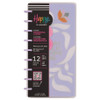 Happy Planner Skinny Classic 12-Month Disc Bound Planner-Petals & Plans; Jul '25 - Jun '26 - 5A002X5R-1GY0L - 673807697393