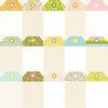 25 Pack - Tea Garden Double-Sided Cardstock 12"X12"-Tag Elements - 5A002N26-1GPHJ