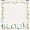 25 Pack - K&Company Antique Garden Double-Sided Paper 12"x12"-Garden Bloom - AGRD12-66