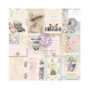 10 Pack - French Blue By Frank Garcia Double-Sided Cardstock 12"X12"-Always - FGFB12-99759