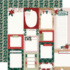 25 Pack - Boho Christmas Double-Sided Cardstock 12"X12"-Journal Elements - SBC12-20611 - 810112384666