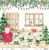10 Pack - Santa's Workshop Double-Sided Cardstock 12"X12"-#01 - 13SAN12-1