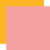 25 Pack - Fun On The Farm Double-Sided Cardstock 12"X12"-Pink/Yellow - FF280-19 - 793888055162