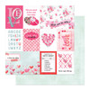 25 Pack - Smitten Double-Sided Cardstock 12"X12"-Sweet Love - PPSMI12-4348 - 709388343487 25 Pack - Smitten Double-Sided Cardstock 12"X12"-Sweet Love - PPSMI12-4348 - 709388343487