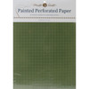 Mill Hill Painted Perforated Paper 9"X12" 2/Pkg-Olive Leaf (14 Count) - PP15 - 098063161752