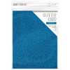 2 Pack - Craft Perfect Glitter Cardstock 8.5"X11"-Midnight Topaz - GLTTRCRD-9967E - 818569029673