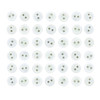 6 Pack - Dress It Up Embellishments-Tiny Round Buttons - White - DIUBTN-1556