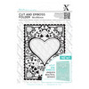 Xcut Cut & Emboss Folder 110mm X 150mm-Heart Frame - XC503803 - 5050870017733